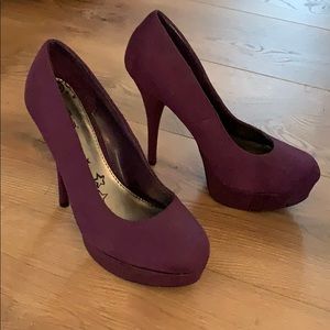 Purple heels